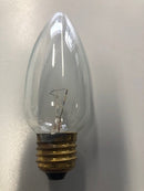 Incandescent Candle Lamp 40 Watt Es base Clear Plain 47mm