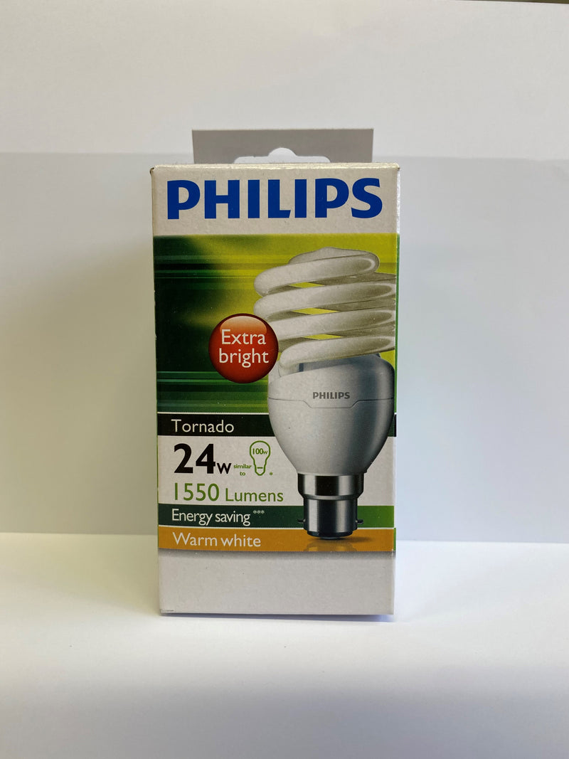 24w CFL Energy Saver BC warm white