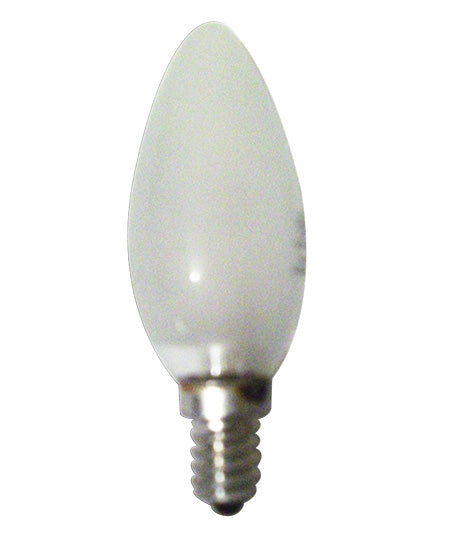 Incandescent Candle Lamp 60 Watt Ses base Pearl Plain